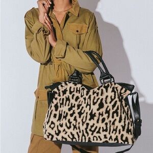 Cleobella Leopard Weekender